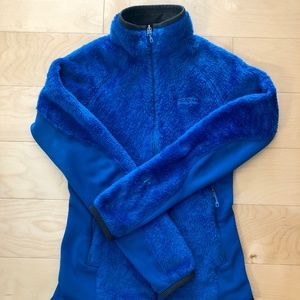 Patagonia Women’s Regulator full zip blue fleece jacket size S